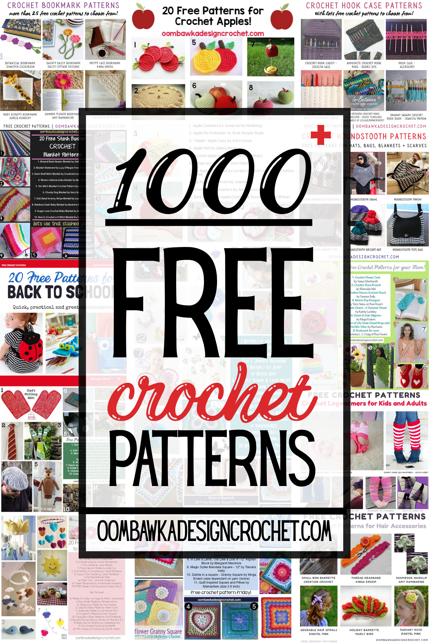 50 Free Crochet Roundups | Blankets, Toys & More
