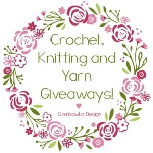 Crochet, Knitting and Yarn Giveaways! Giveaways for the week of August 7th - 14th. If you are hosting a yarn related giveaway too, remember you can add your link to the list right here!