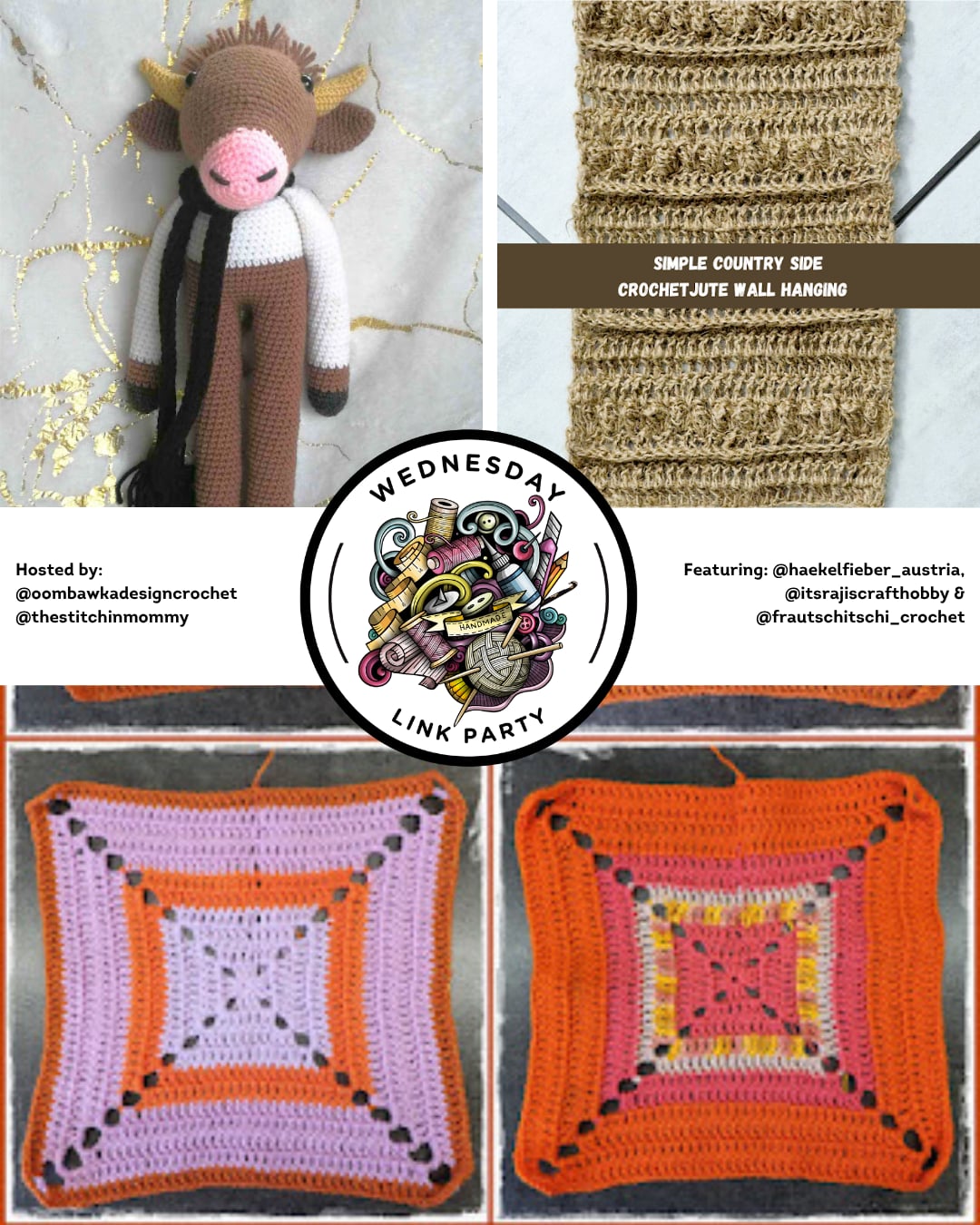 From cute crochet toys to textured home décor and colorful blanket squares, these three featured patterns are full of personality and warmth. Discover your next favorite project today!